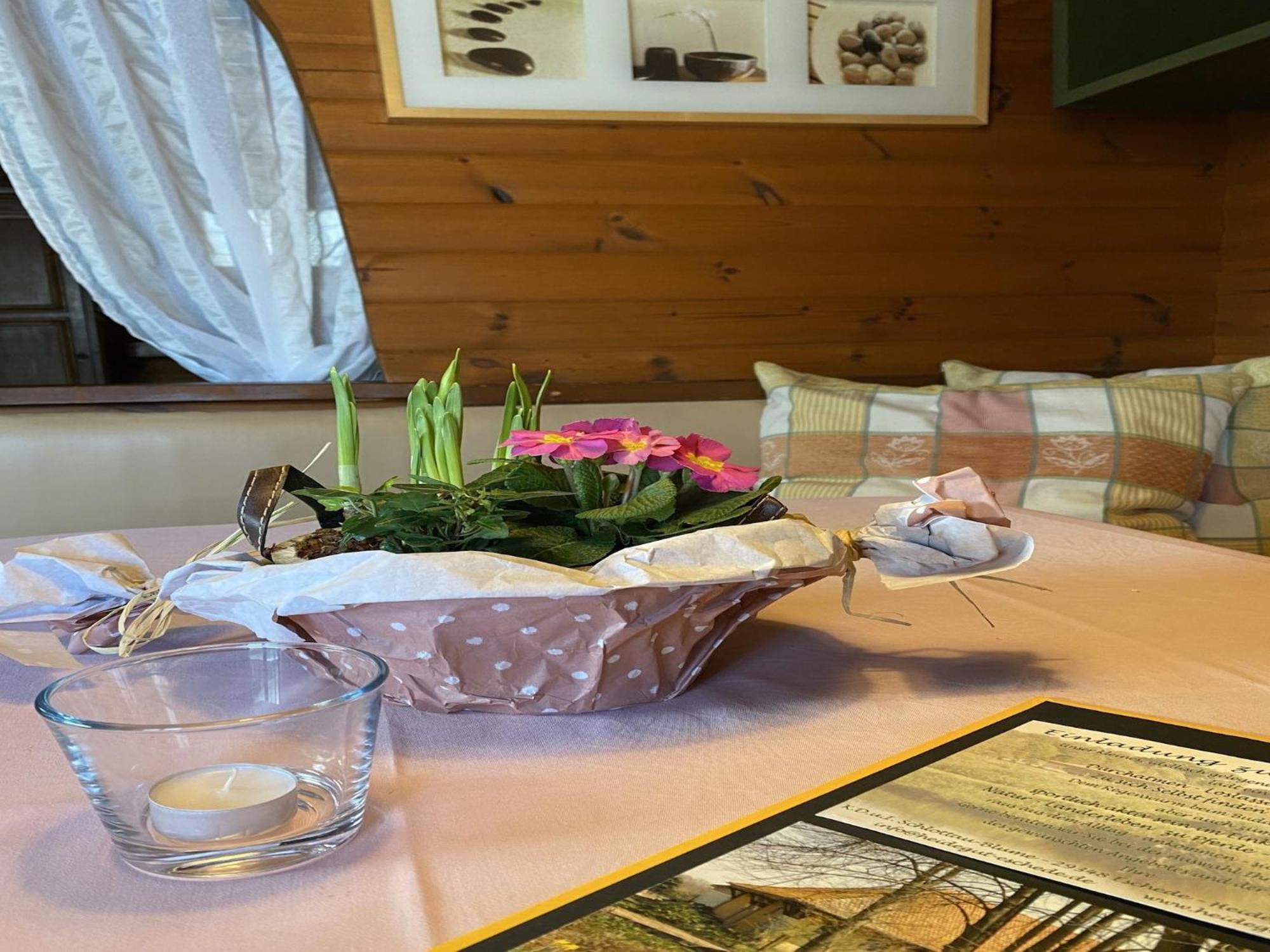 Cozy Holiday Home On A Horse Farm In The L Neburg Heath 埃舍德 外观 照片